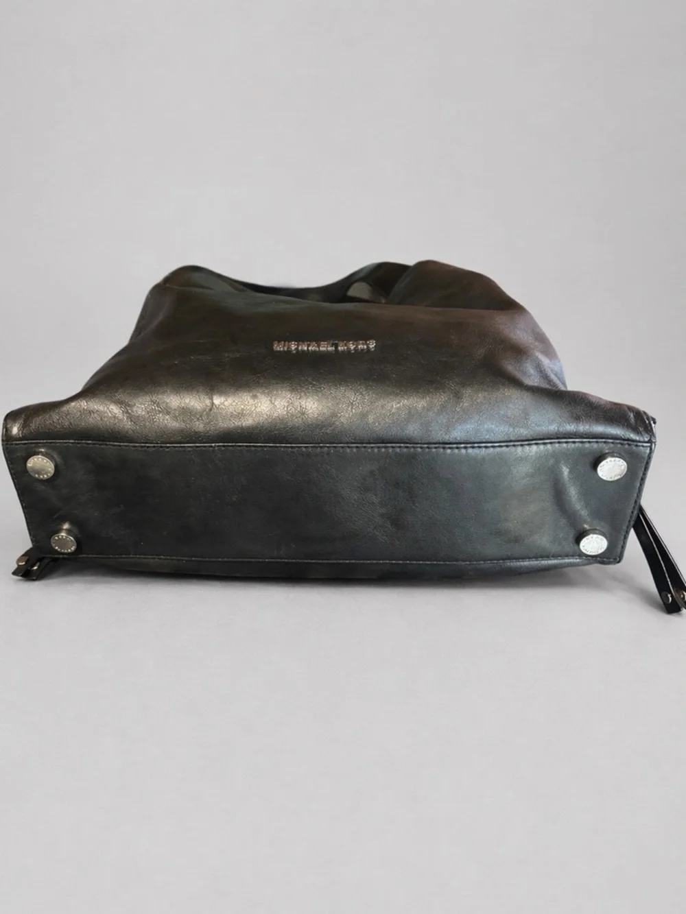 ✨ MICHAEL KORS Devon Large Shoulder Tote | Black Leather | Silver Hardware ✨